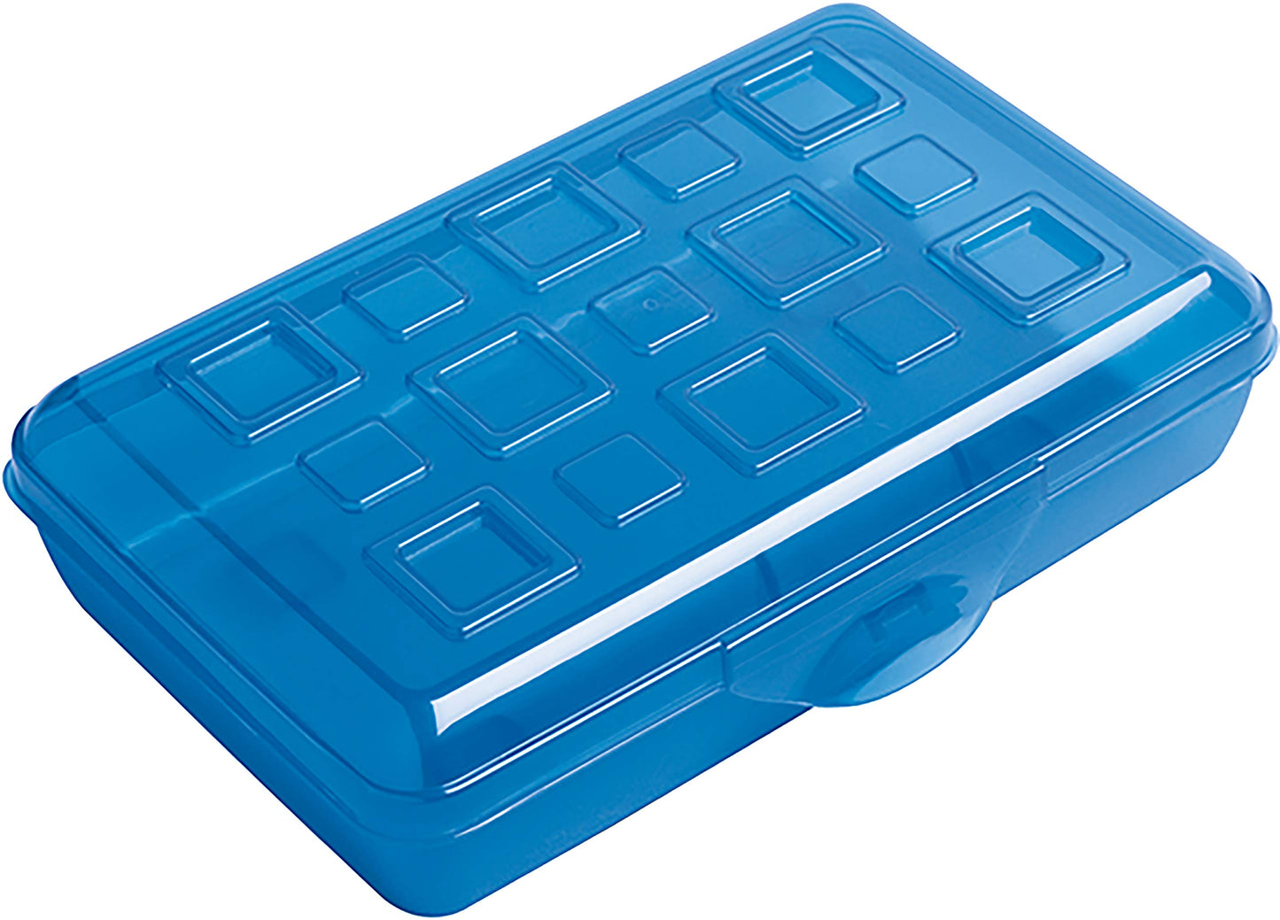 Multicolor Pencil Box with Splash Tint Lid