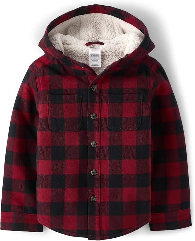 Toddler Boy Sherpa Shacket for All Seasons