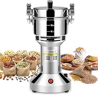 150g Electric Grain and Spice Grinder for Kitchen