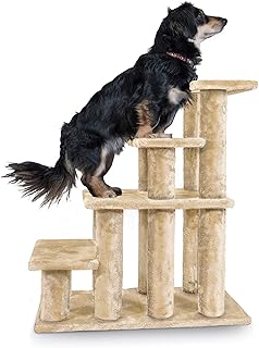 Multi-Step Pet Stairs for High Beds and Sofas
