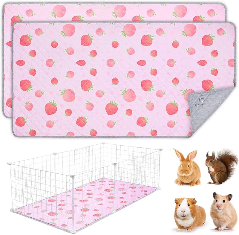 Reusable Waterproof Guinea Pig Cage Bedding Pack
