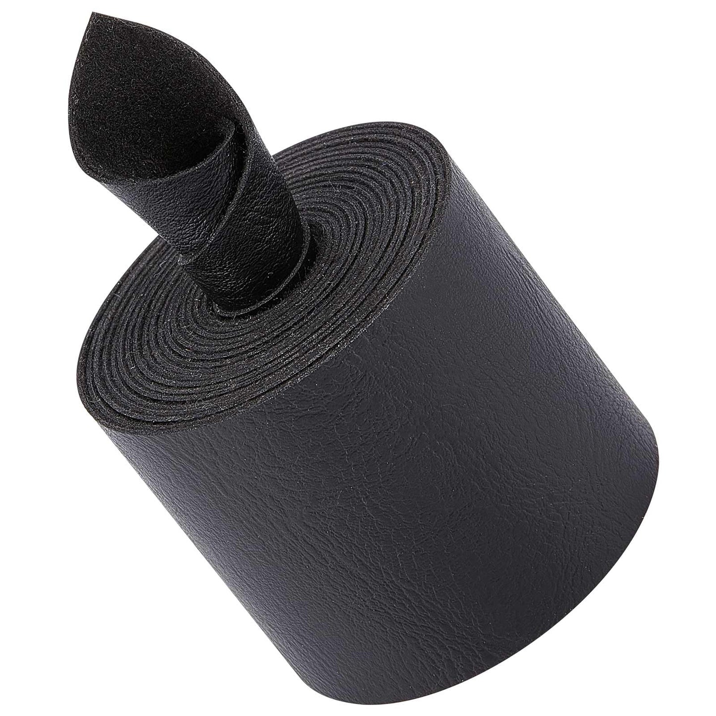 Black Leather Strips 2" x 79" x 1.2mm, 2 Pieces