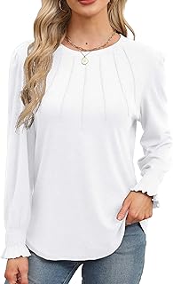 Long Sleeve Women's Fall Blouses 2025