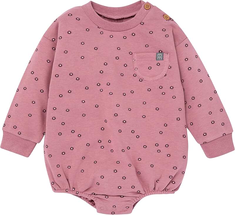 Baby Bubble Romper in Daisy Rose for 12 Months