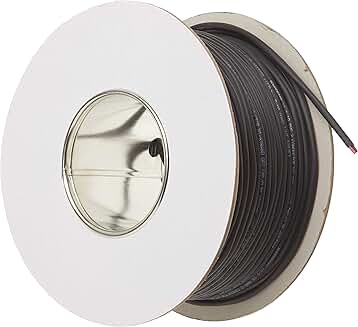 250 Feet 18 AWG Speaker Wire, Black