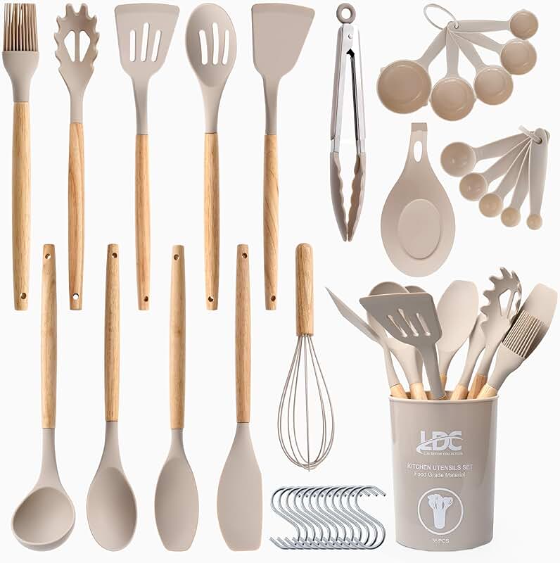 8-Piece Stainless Steel Kitchen Utensil Set