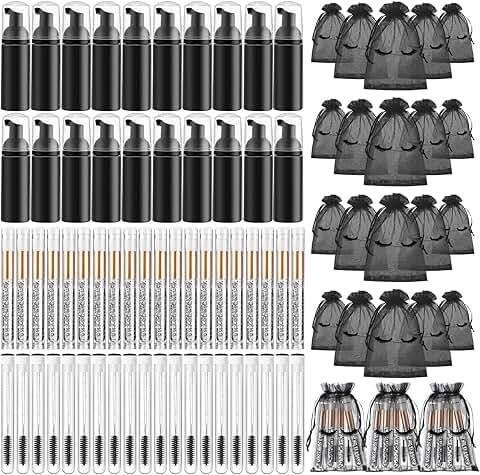 80-Piece Eyelash Extension Cleaning Kit