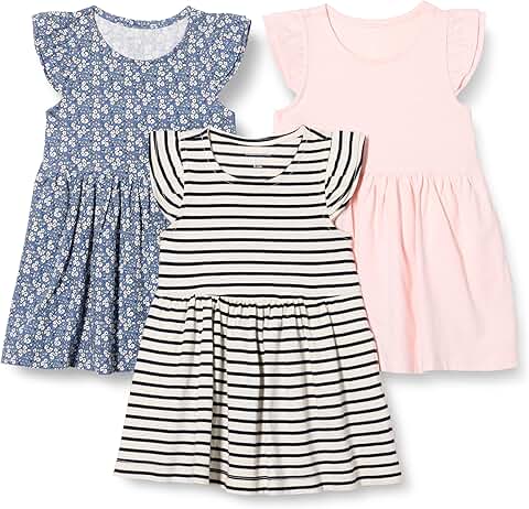 Girls' and Toddlers' Ruffle Jersey Tunic Set of 3
