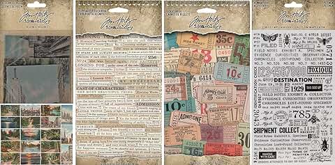 Vellum Scenes and Ticket Book Bundle