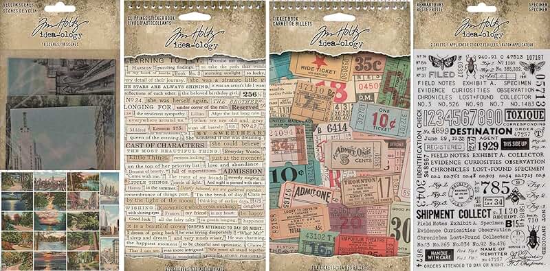 Vellum Scenes and Ticket Book Bundle