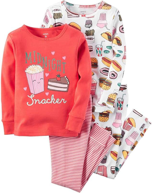 Baby Girl's 4-Piece Cotton Set
