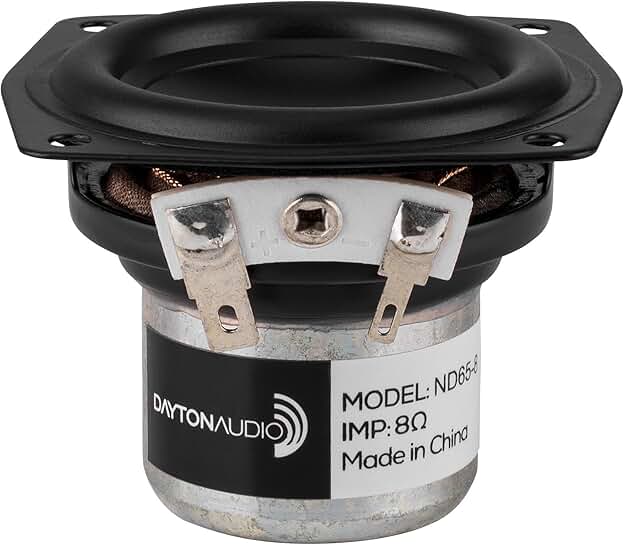 2.5-inch Aluminum Cone Full-Range Neo Driver, 8 Ohm