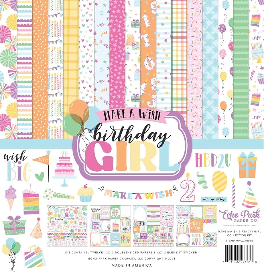 Make A Wish Birthday Girl Collection Kit