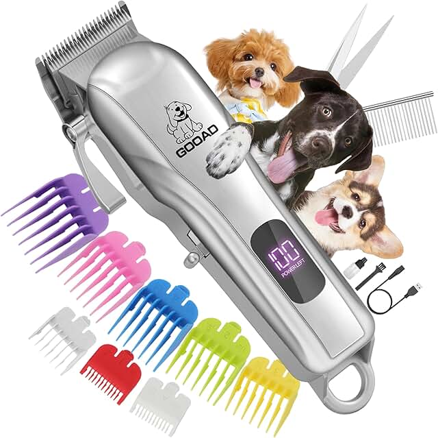 Dog Grooming Clippers for Thick Hair and Coats