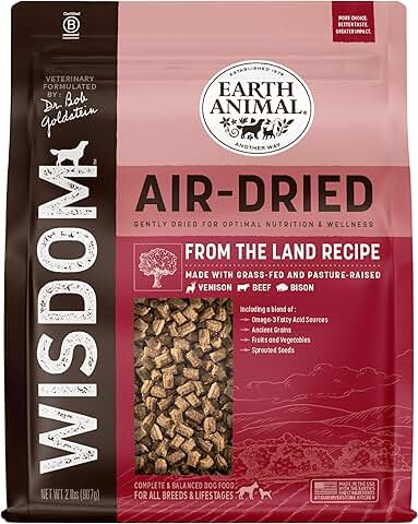 Natural Air Dried Dog Food for All Breeds and Ages