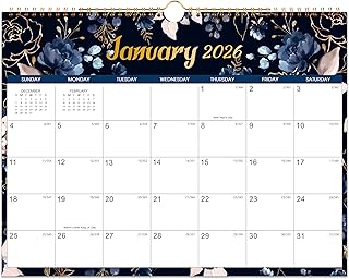 2026 Wall Calendar with 12 Months and Premium Paper