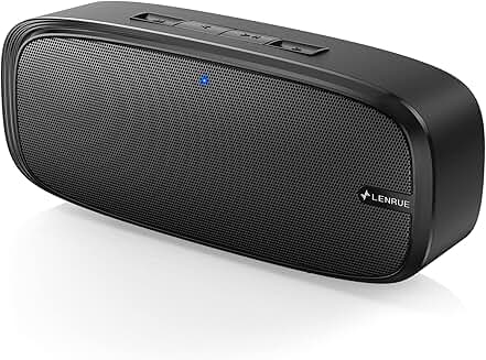 Wireless Portable Bluetooth Speaker with Loud Sound and Long Battery