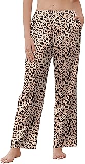 Women's Silk Satin Pajama Pants with Pockets