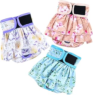 Reusable female dog diapers, easy to use and absorbent