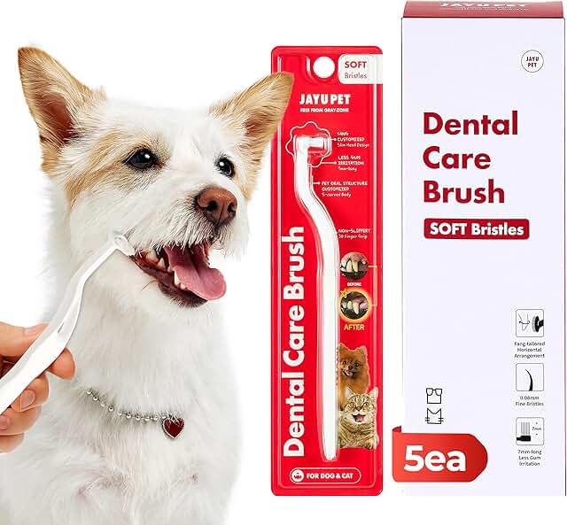 Pet Dental Care Brush for Dogs and Cats