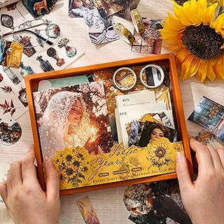 Vintage Scrapbooking and Journaling Supplies Kit