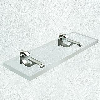Clear acrylic wall shelves, 6" W x 30" L, 3/4" thick