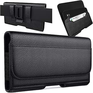 Cell Phone Belt Holster with Card Slot for Samsung Phones
