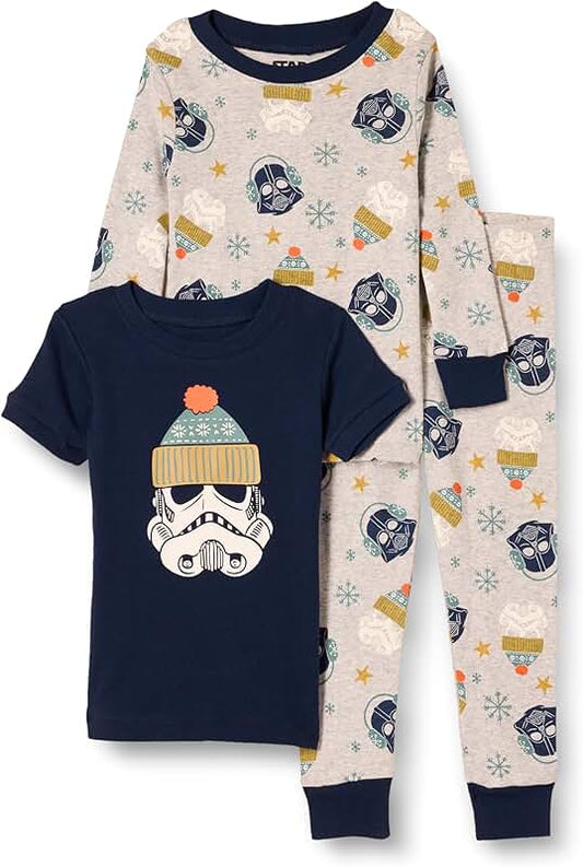 Unisex Kids' Cotton Snug-Fit Pajamas