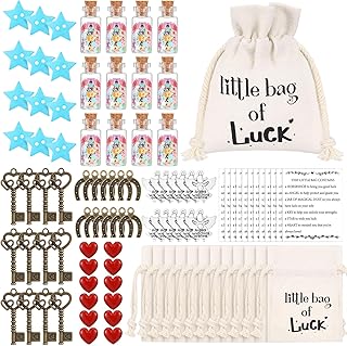 12 Sets Good Luck Gift Charm Bulk for Exams and Graduation