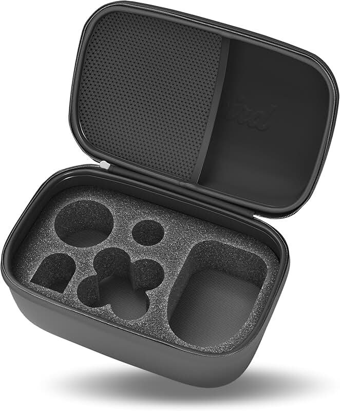 Travel Case with Water Resistance and Custom Foam Inserts
