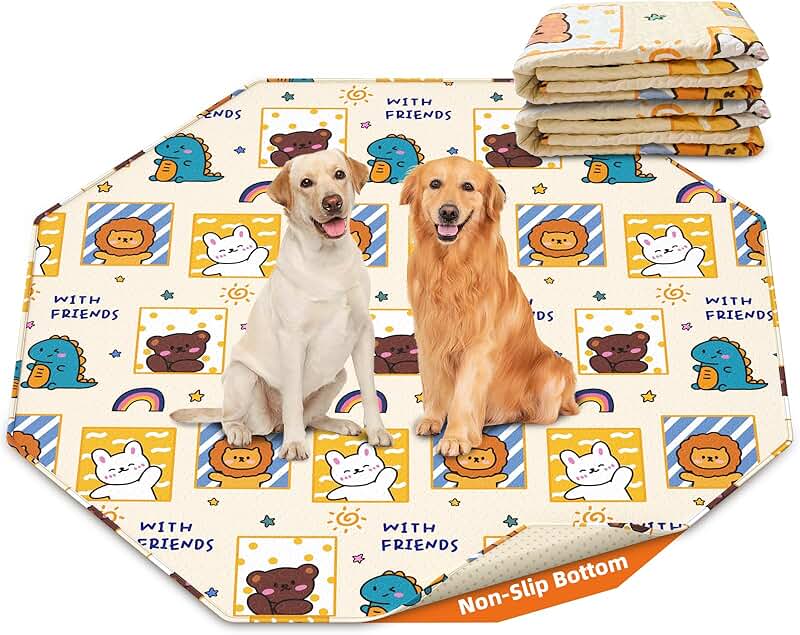Washable Reusable Dog Pee Pads, 89" x 33"