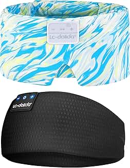 Extra Large Silk Sleep Mask with Bluetooth Headphones