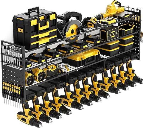 Heavy Duty 52-Inch Wall Mount Tool Organizer Shelf