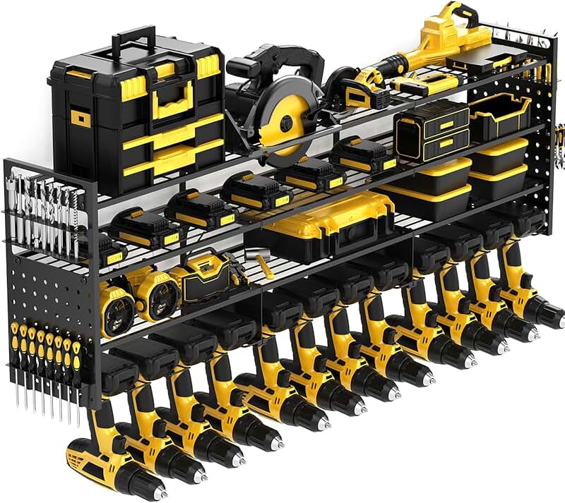Heavy Duty 52-Inch Wall Mount Tool Organizer Shelf