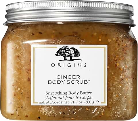 Ginger Body Scrub for Smooth, Soft Skin, 21.2 oz