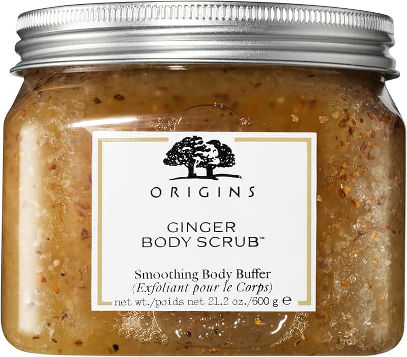 Ginger Body Scrub for Smooth, Soft Skin, 21.2 oz