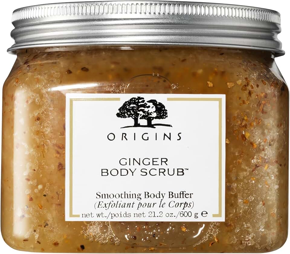 Ginger Body Scrub for Smooth, Soft Skin, 21.2 oz