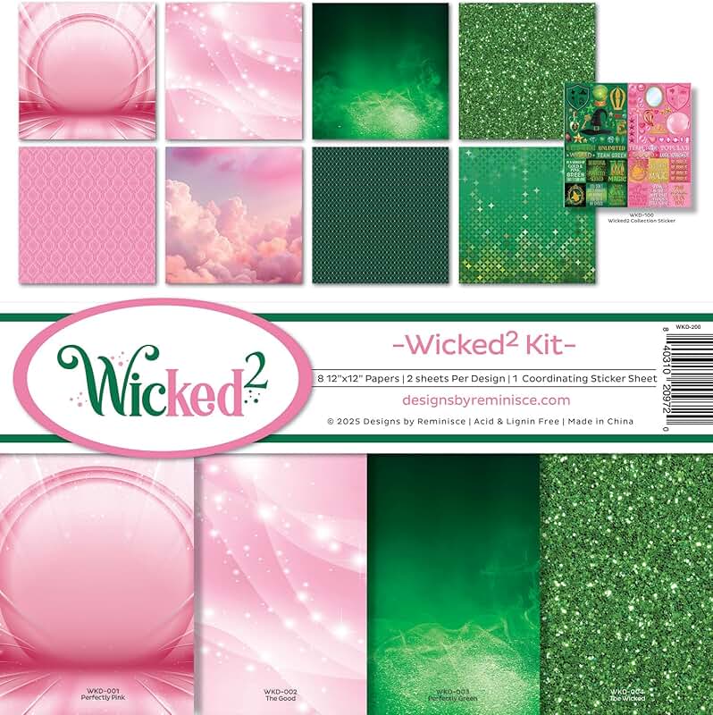 Wicked2 Scrapbook Collection Kit