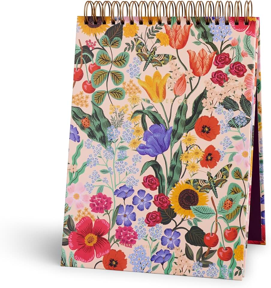 Desktop Weekly Planner with Full Color and Foil Stamping