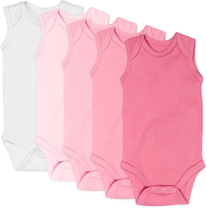 Sleeveless Organic Cotton Baby Bodysuit
