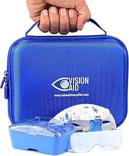 Magnifying Glasses with LED Light and Storage Case