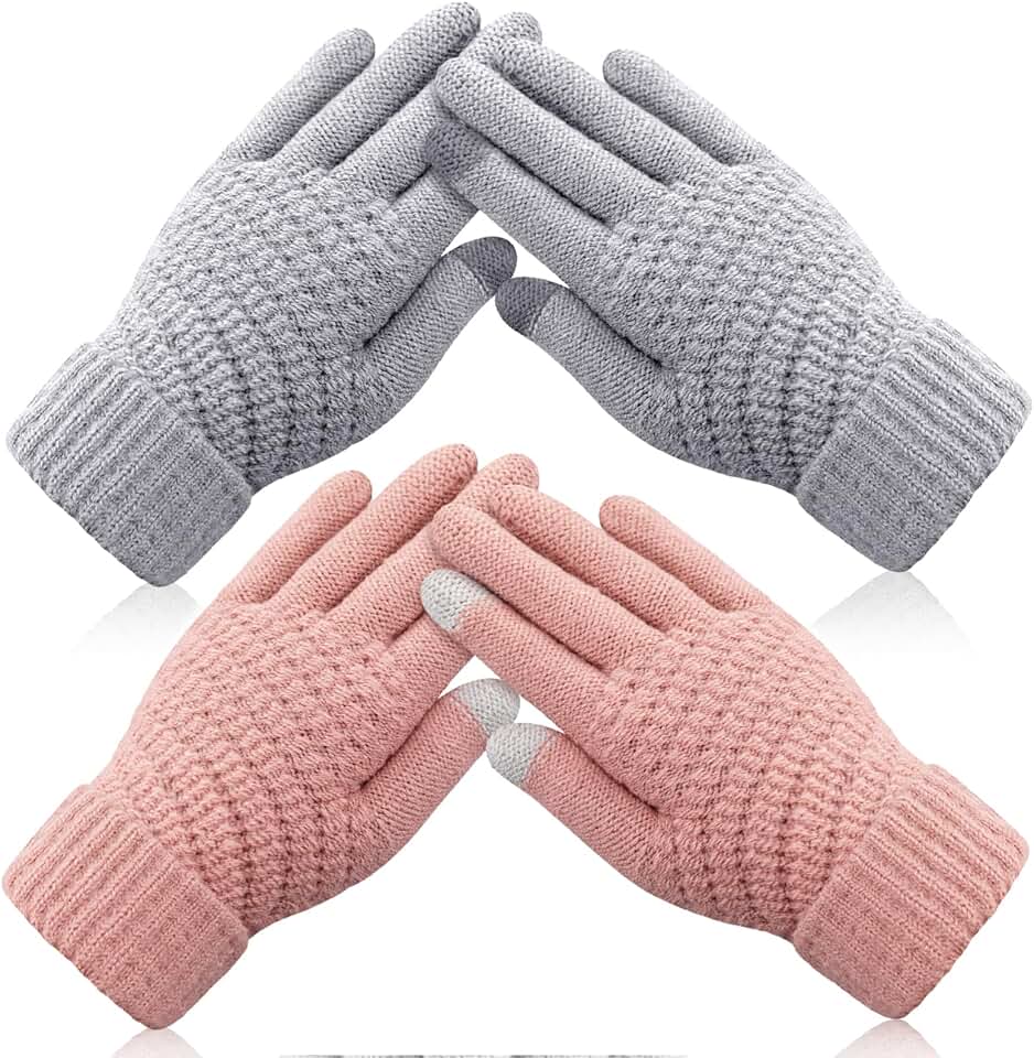 Women's Warm Soft Touchscreen Winter Gloves