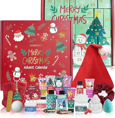 24-Piece Bath and Body Christmas Gift Set for Teens