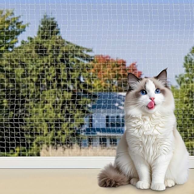 20x10ft Nylon Cat Balcony Anti-Fall Fence Net