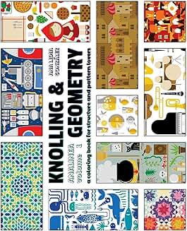 Knolling and Geometry Coloring Book for Pattern Lovers
