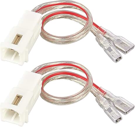 Front dash tweeter wiring harness connector, 2-pack
