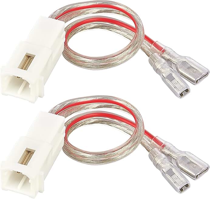 Front dash tweeter wiring harness connector, 2-pack