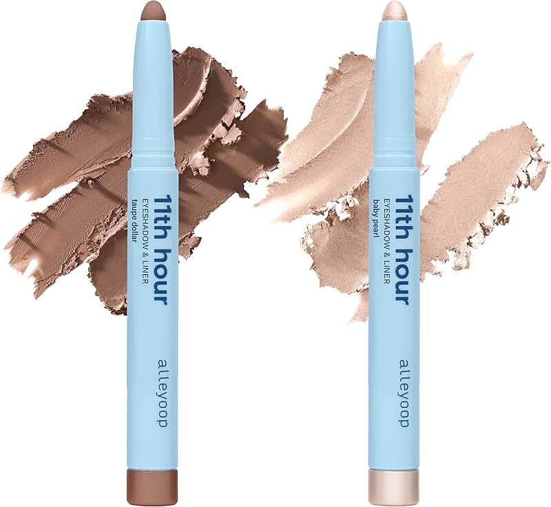 11th Hour Cream Eyeshadow Stick Set in Taupe and Pearl