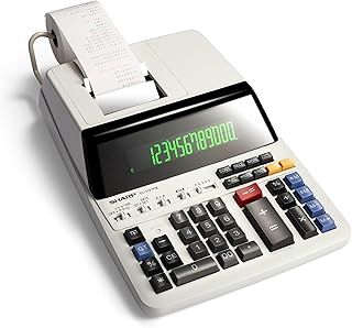 Heavy Duty Color Printing Calculator with Clock and Calendar