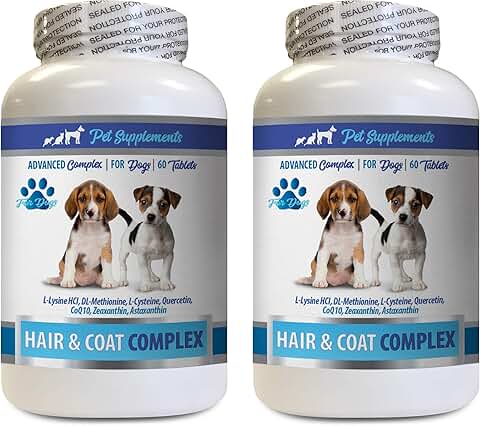 Dog Skin and Coat Supplement, 120 Tablets